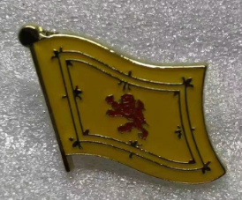 Scotland Wavy Lapel Pin