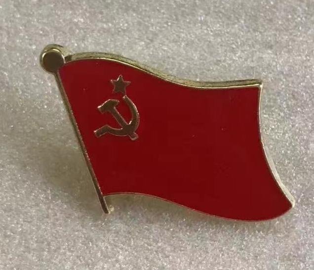 USSR Wavy Lapel Pin