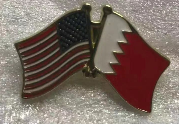 USA & Bahrain Friendship Lapel Pin