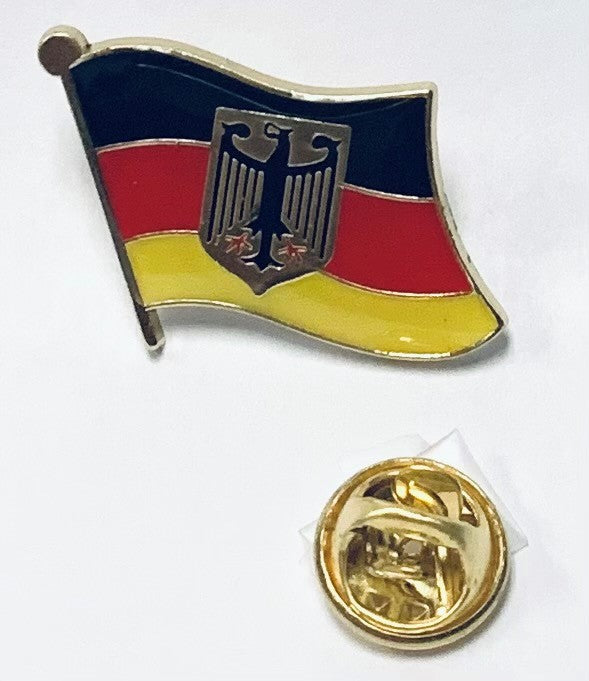 Germany Eagle Wavy Lapel Pin