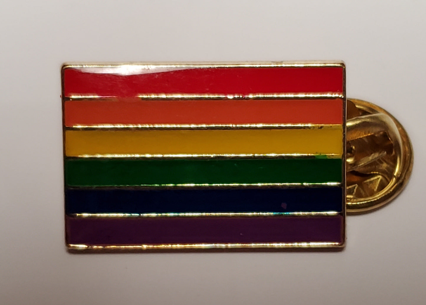 Rainbow Flag Lapel Pin