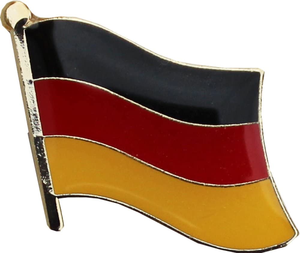 Germany Wavy Lapel Pin