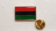 Afro American Rectangle Lapel Pin