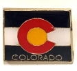 Colorado State Map Lapel Pin