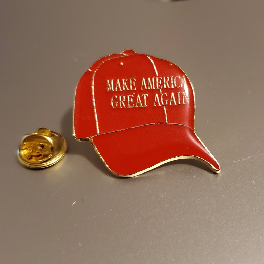 MAGA Red Cap Lapel Pin