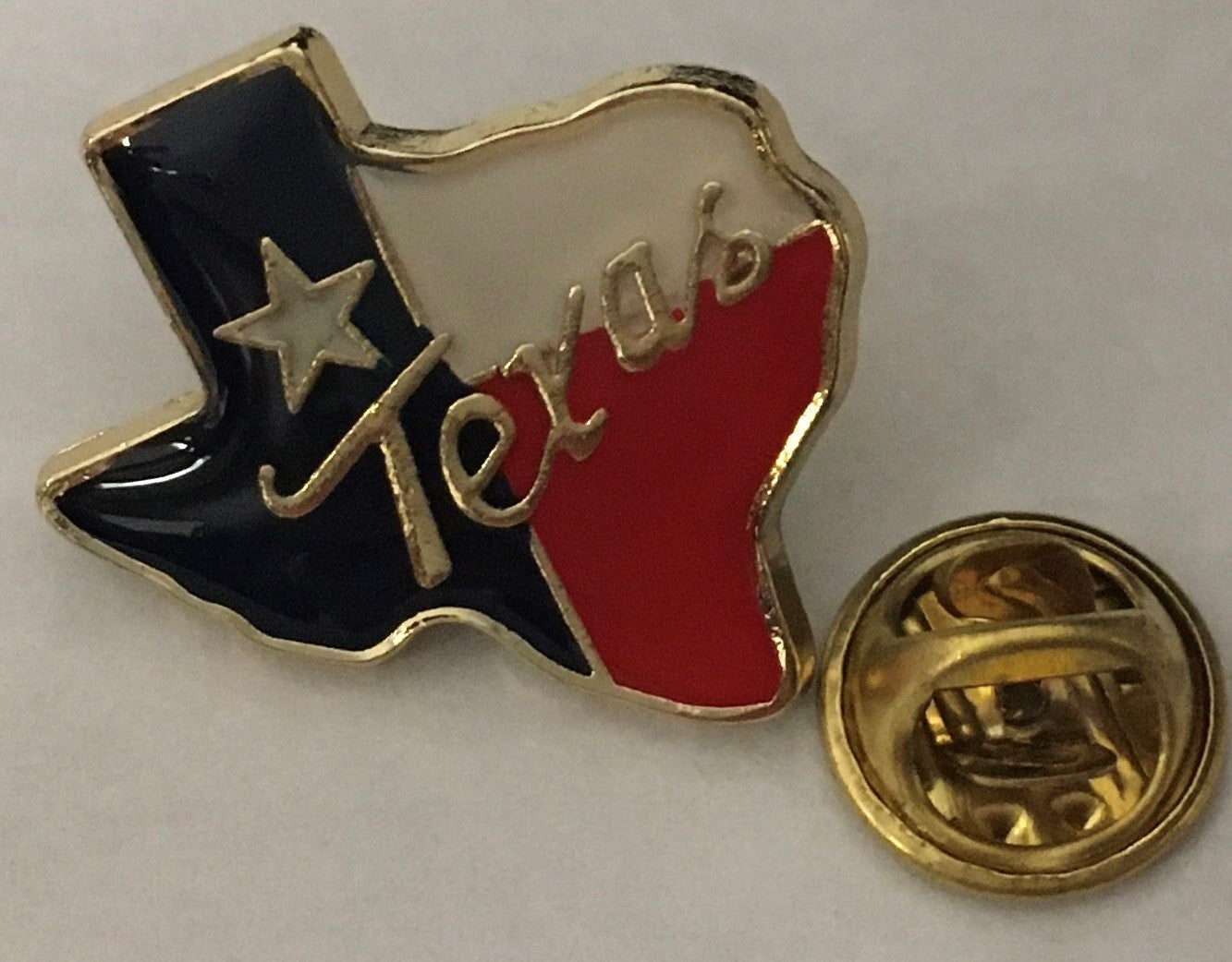 Texas State Map Lapel Pin