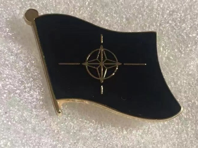 NATO Wavy Lapel Pin