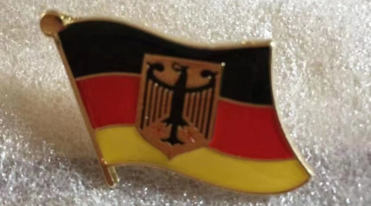 Germany Eagle Wavy Lapel Pin