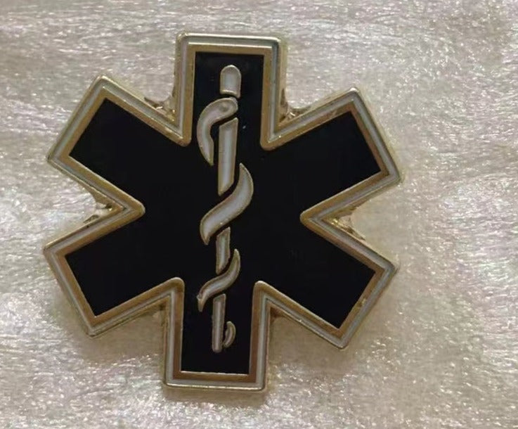 Medical Label Pin Emergency Medical Technicians EMT Lapel Pin – PinsByTheDozen