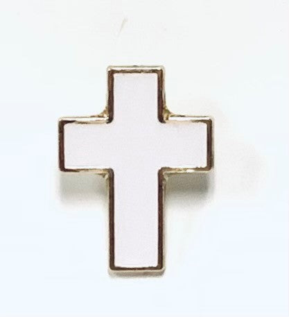 Christian Cross Lapel Pin