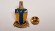 Ato Crest Omega Shield Lapel Pin ATO Fraternity