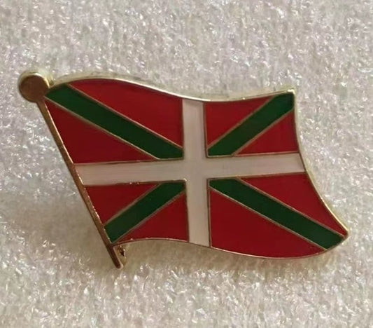 Basque Wavy Lapel Pin