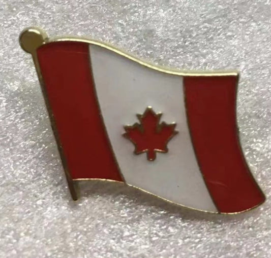 Canada Wavy Lapel Pin