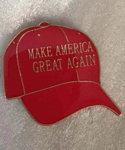 Make America Great Again Red Cap Lapel Pin