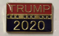 Trump 2020 9 Stars Lapel Pin