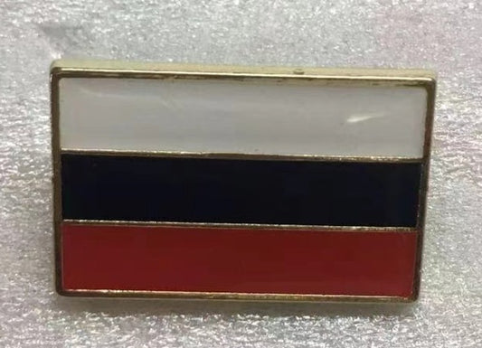 Russia Rectangle Lapel Pin
