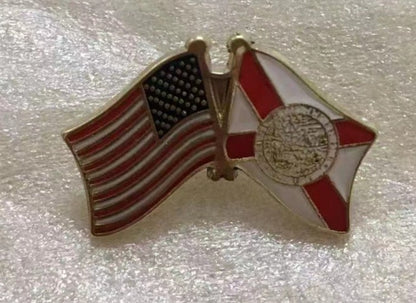 USA Florida Lapel Pin