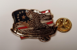 Betsy Ross The Right To Bear Arms American Eagle Lapel Pin