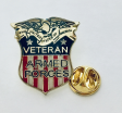 Veteran American Armed Forces Lapel Pin
