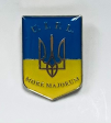 Ukraine Ukrainian International Foreign Legion Shield Lapel Pin